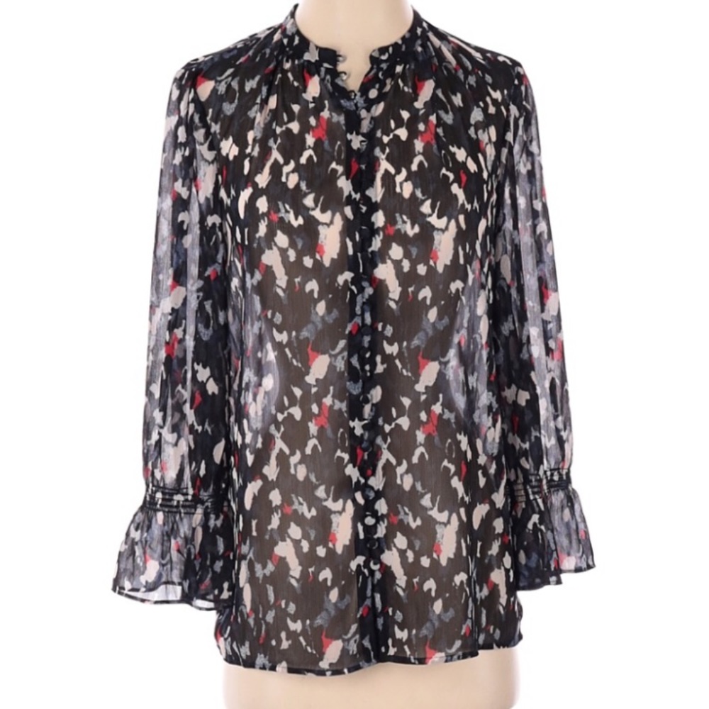 Club Monaco Blouse Sz XS